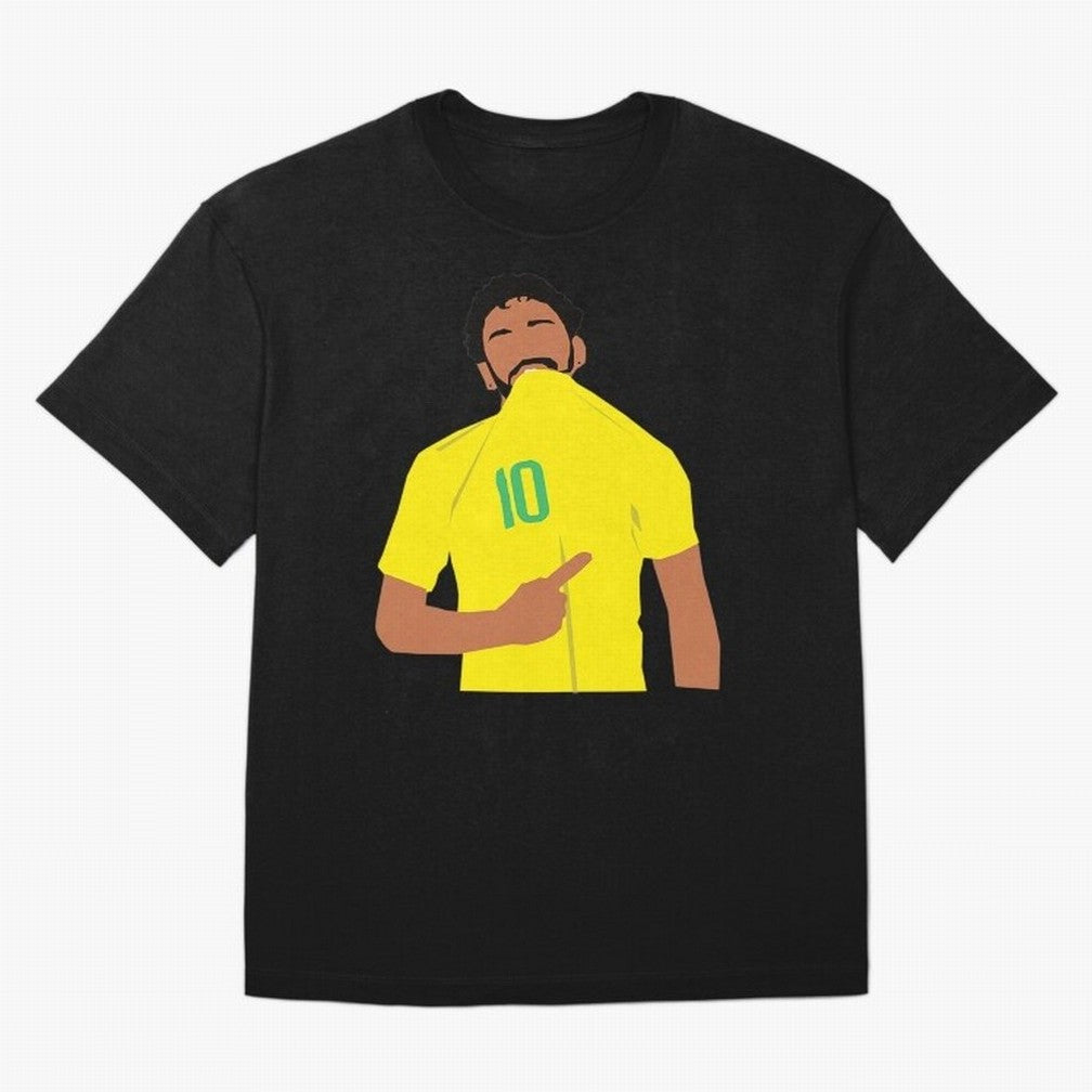 Neymar Jr Oversized T-Shirt Showcase FIFA World Cup 2026 Centered on Cristiano Ronaldo, Argentina and Brazil Energy, Classic Soccer Heritage, Championship Pressure, Fan Loyalty and International Pride; Perfect for People Who Love Argentina, Brazil,