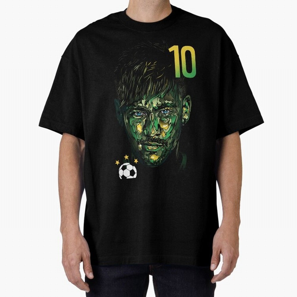 NEYMAR JR. Classic T-Shirt Spotlight FIFA World Cup 2026 Spirit, Capturing Spain and Netherlands, Messi, Neymar and Mbappe, Football History, Final Match Energy, Crowd Noise and Once in a Lifetime Moments; Ideal for Fans Who Follow Messi, Cristiano