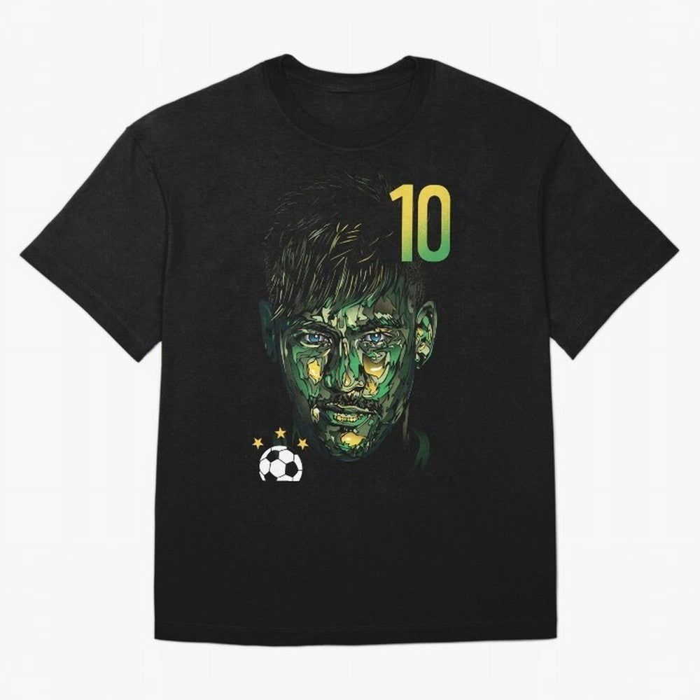 NEYMAR JR. Classic T-Shirt Spotlight FIFA World Cup 2026 Spirit, Capturing Spain and Netherlands, Messi, Neymar and Mbappe, Football History, Final Match Energy, Crowd Noise and Once in a Lifetime Moments; Ideal for Fans Who Follow Messi, Cristiano