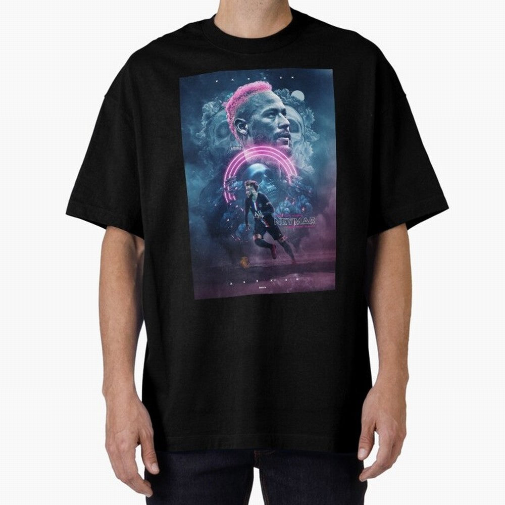 Neymar Junior - Design #j16 Classic T-Shirt Celebrate Fan Favorites in FIFA World Cup 2026 USA Canada Mexico Driven by Messi, Neymar and Mbappe, England, France and Netherlands Energy, Championship Spirit, Famous Goals, Roaring Crowds and