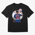 Art Neymar Illustration Classic T-Shirt Stand with Match Day Hype around FIFA World Cup 2026, Messi, Portugal, Spain and Germany, Stadium Memories, Football Loyalty, International Chants and Championship Tradition; Created for Match Day Parties,
