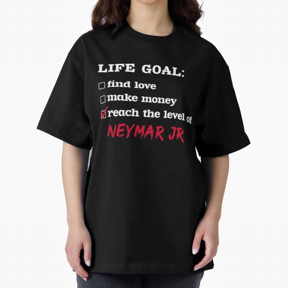 Life goal Neymar Jr Classic T-Shirt Capture the FIFA World Cup 2026 Group Stage Journey through Neymar, Haaland and Cristiano Ronaldo Highlights, Brazil Pride, Stadium Memories, Football Loyalty, International Chants and Championship Tradition;