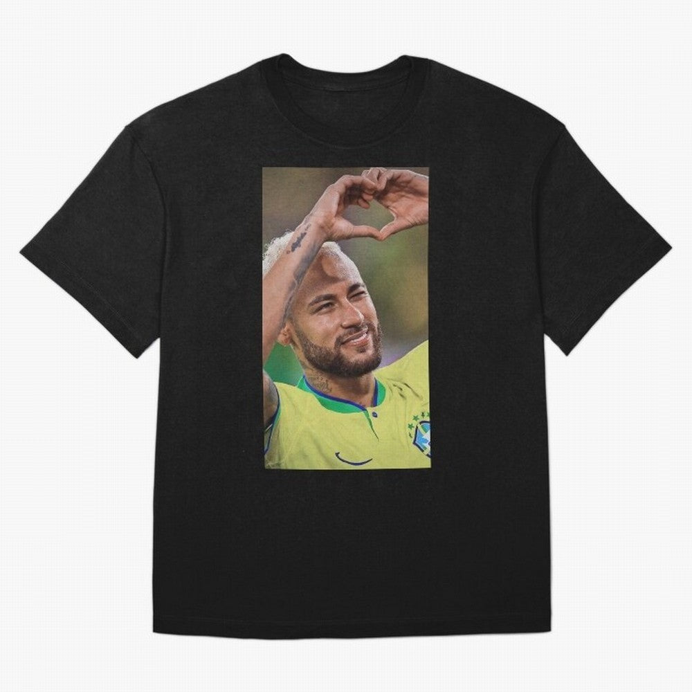 Neymar Jr Oversized T-Shirt Represent the Passion of Match Day Hype around FIFA World Cup 2026 USA Canada Mexico, Cristiano Ronaldo, Haaland and CR7, England, Global Supporter Spirit, Legendary Goals, National Colors and Tournament Celebration;