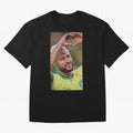 Neymar Jr Oversized T-Shirt Represent the Passion of Match Day Hype around FIFA World Cup 2026 USA Canada Mexico, Cristiano Ronaldo, Haaland and CR7, England, Global Supporter Spirit, Legendary Goals, National Colors and Tournament Celebration;