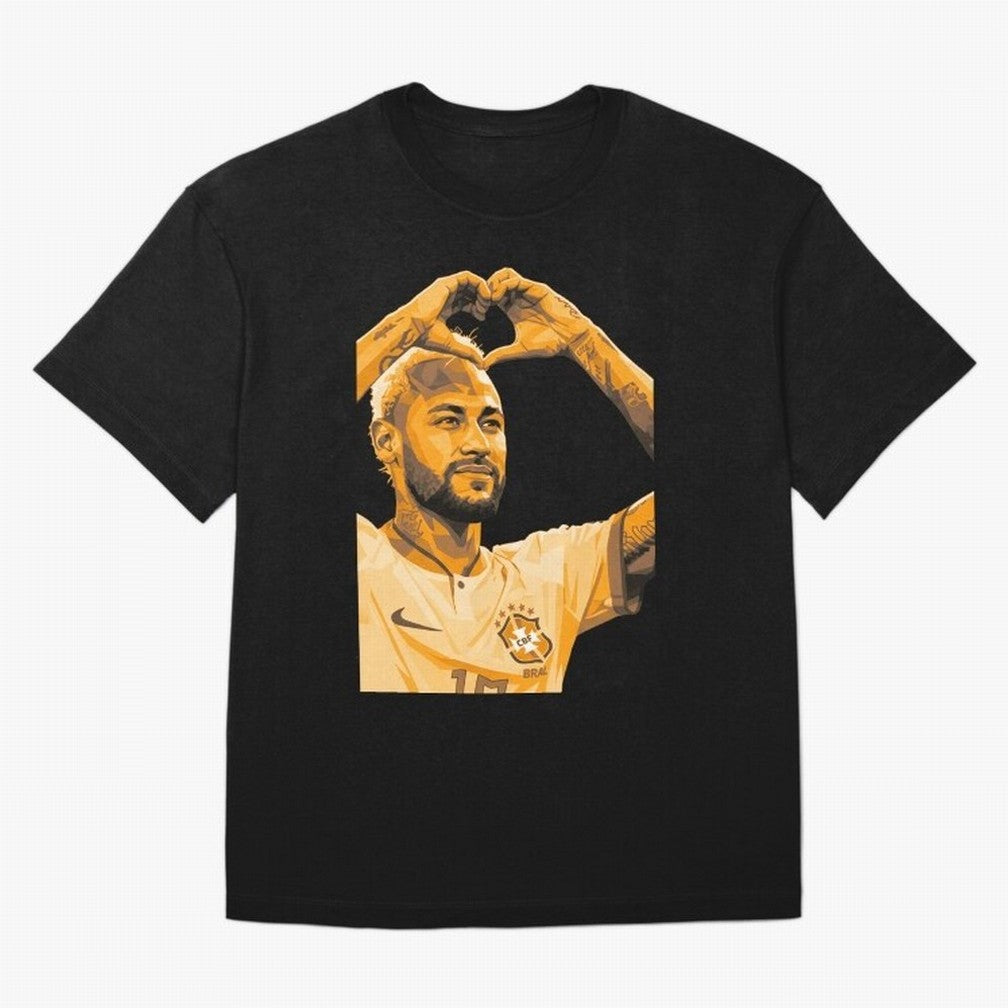 Neymar Classic T-Shirt Remember the FIFA World Cup 2026 Journey through Messi, Neymar and Mbappe Highlights, Netherlands Pride, Retro Football Energy, Iconic Rivalries, Trophy Chase Drama and Stadium Atmosphere; Made for Die Hard Supporters, Soccer