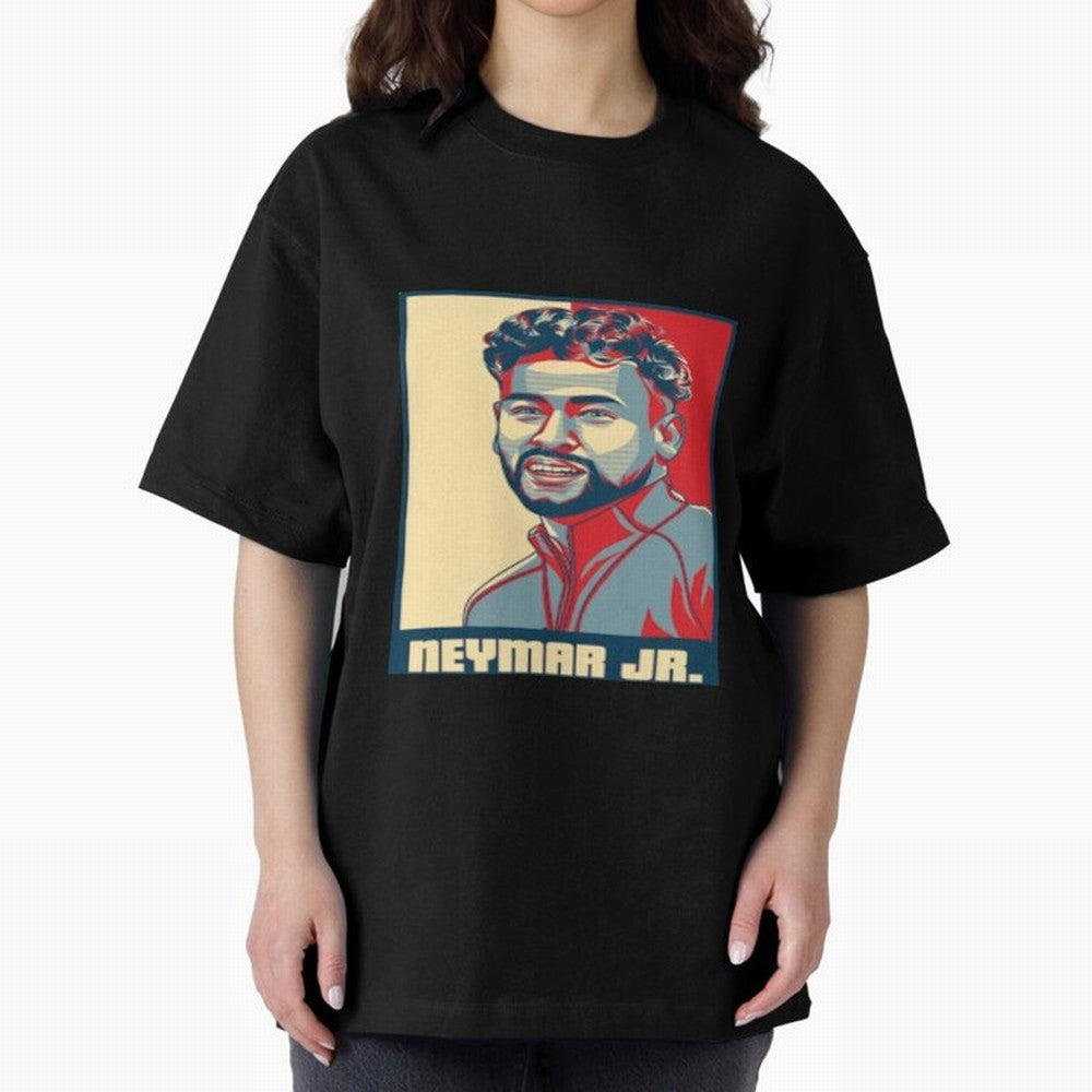 neymar jr al nassr Oversized T-Shirt Remember Iconic Moments from the FIFA World Cup 2026 Group Stage Journey through Cristiano Ronaldo Highlights, Argentina, France and Brazil Pride, Soccer Culture, Superstar Moments, National Team Dreams and