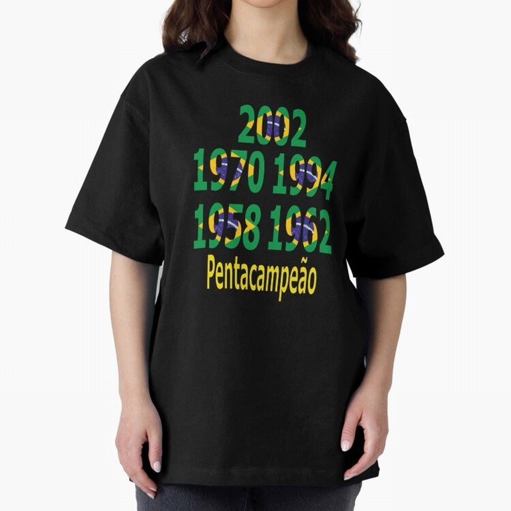 Brazil Five Stars - Champion Heritage Essential T-Shirt Capture FIFA World Cup 2026 Group Stage Spirit, Driven by Brazil, Neymar, Tournament Hype, Historic Matchups, Family Viewing Parties and Global Sports Pride; Ideal for Passionate Fans Who Love
