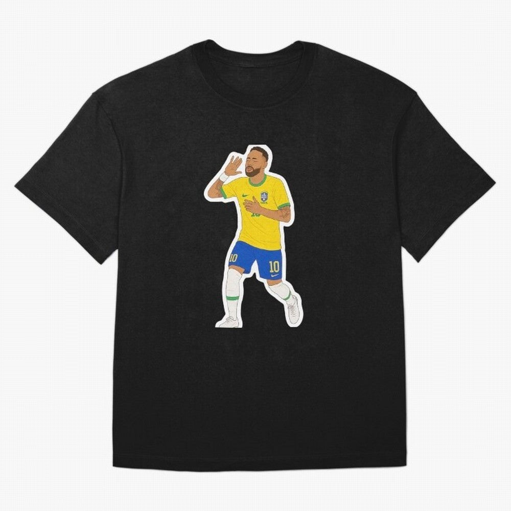 Neymar Jr Oversized T-Shirt Show Up for the Glory of FIFA World Cup 2026 USA Canada Mexico for Fans of Messi and Cristiano Ronaldo and Portugal, Bringing Football Passion, Legendary Performances, Festival Vibes and Supporter Community; Great for