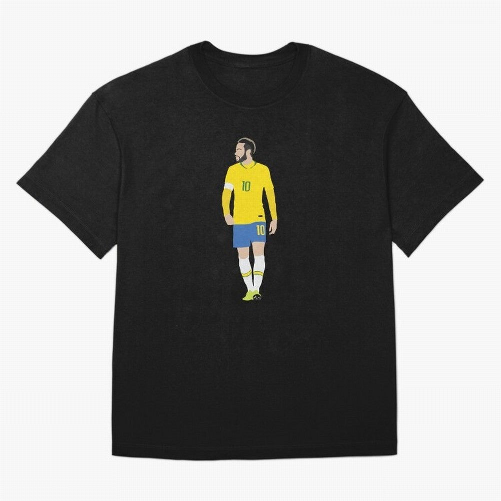 neymar brazil Oversized T-Shirt Capture Global Football Passion for FIFA World Cup 2026, with Mbappe and Neymar, England and Germany, Supporter Pride, Iconic Celebrations, Legendary Names and Global Match Day Energy; Perfect for People Who Love