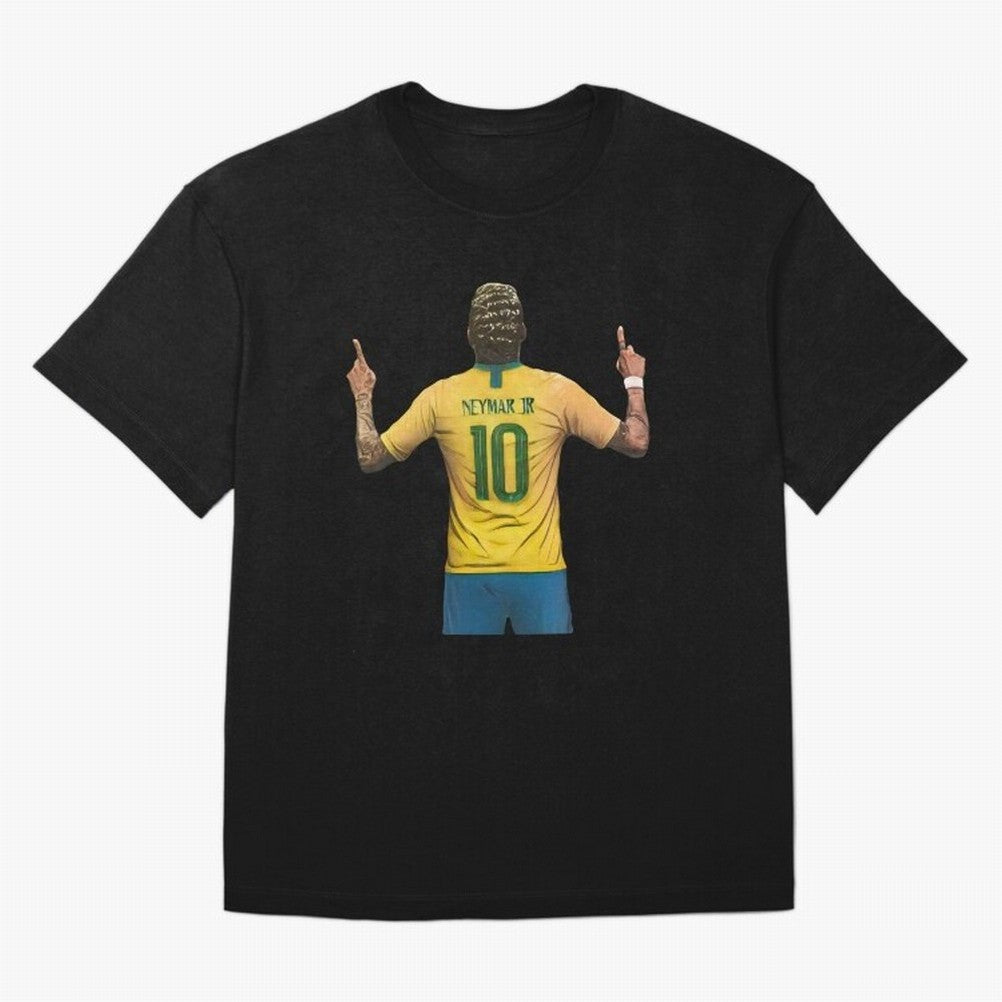 neymar jr Oversized T-Shirt Show Match Day Excitement for FIFA World Cup 2026 Group Stage Spirit, Highlighting Argentina and Brazil, Messi, Neymar and Mbappe, Match Day Excitement, Supporter Culture, Golden Goals and Global Football Passion; Made