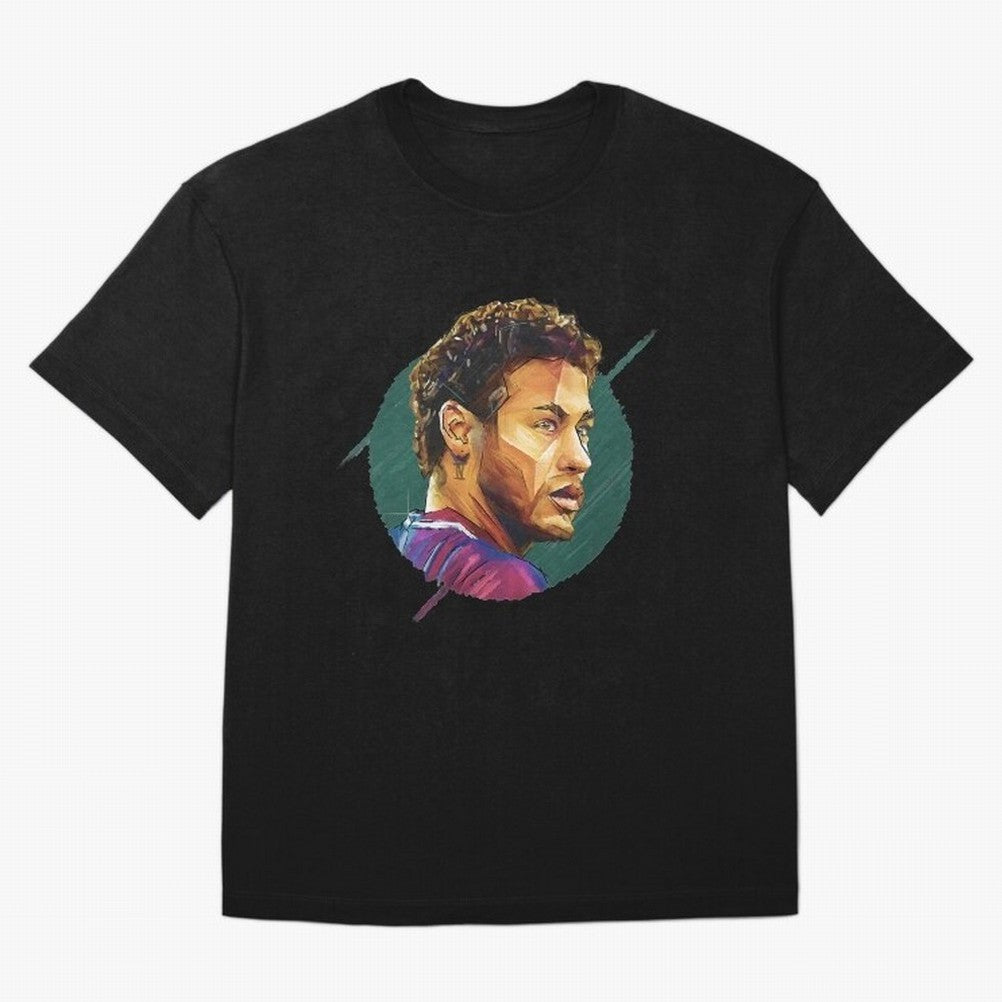Geometric Neymar Classic T-Shirt Represent Fans Who Live for FIFA World Cup 2026 Centered on Haaland and Mbappe, Argentina and Brazil Energy, Stadium Memories, Football Loyalty, International Chants and Championship Tradition; Made for Collectors