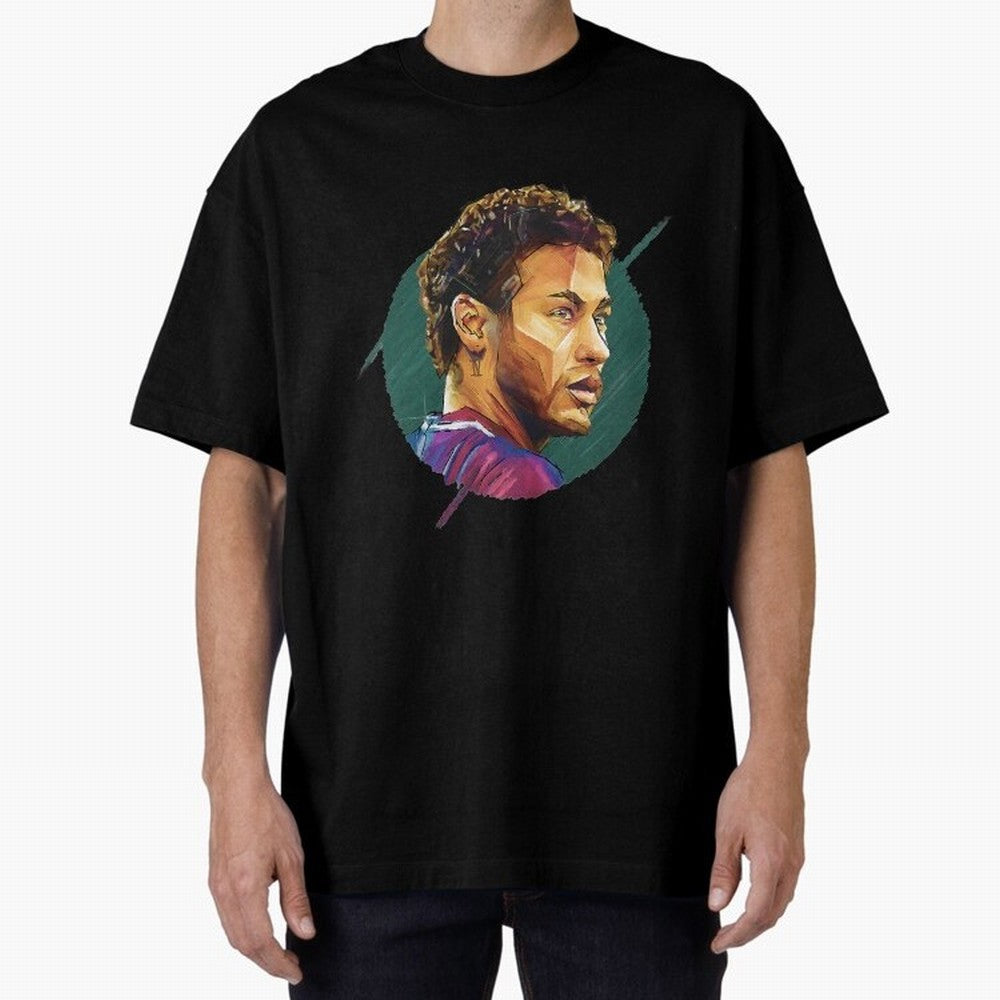Geometric Neymar Classic T-Shirt Represent Fans Who Live for FIFA World Cup 2026 Centered on Haaland and Mbappe, Argentina and Brazil Energy, Stadium Memories, Football Loyalty, International Chants and Championship Tradition; Made for Collectors