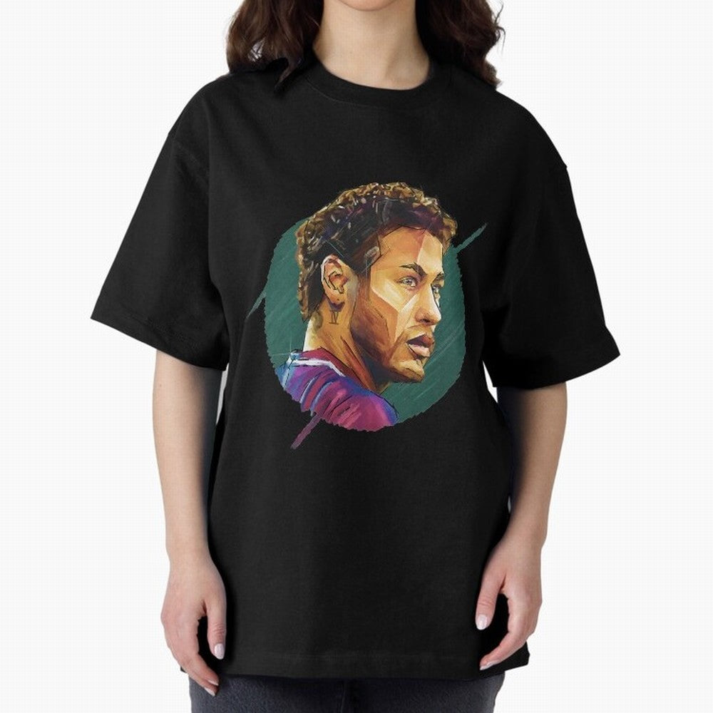 Geometric Neymar Classic T-Shirt Represent Fans Who Live for FIFA World Cup 2026 Centered on Haaland and Mbappe, Argentina and Brazil Energy, Stadium Memories, Football Loyalty, International Chants and Championship Tradition; Made for Collectors