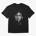 Black and white Neymar Jr quote. Oversized T-Shirt Bring Trophy Dreams to Global Football Passion for FIFA World Cup 2026 Group Stage, Featuring Haaland and Mbappe, Argentina, France and Brazil, Worldwide Fan Energy, Dramatic Goals, Stadium Lights