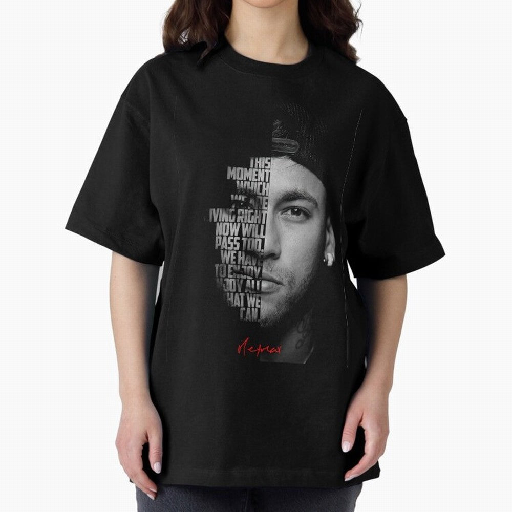Black and white Neymar Jr quote. Classic T-Shirt Enjoy the Biggest Football Party of the FIFA World Cup 2026 USA Canada Mexico Journey through Cristiano Ronaldo, Haaland and CR7 Highlights, Portugal, Spain and Germany Pride, Fan Favorite Moments,