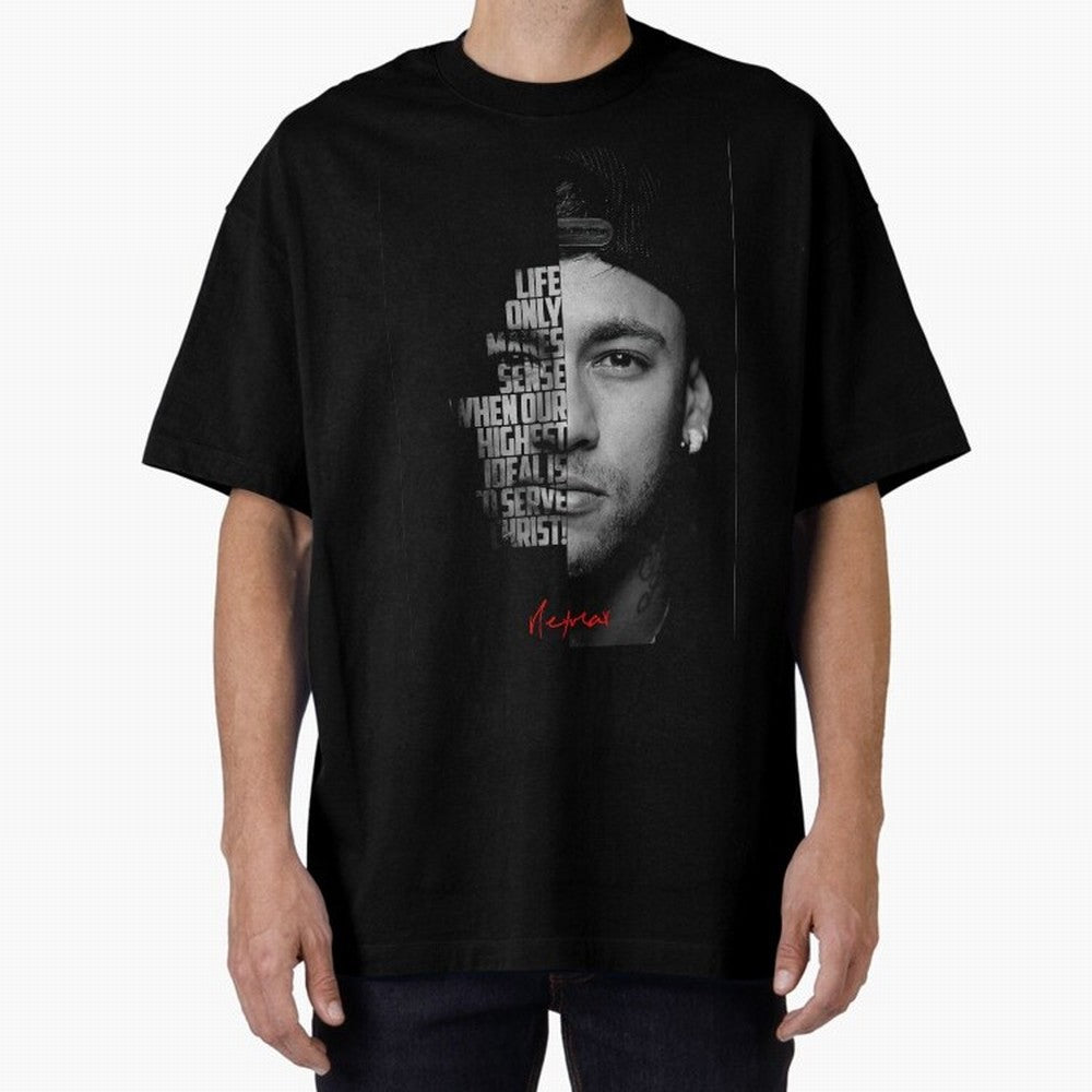 Black and white Neymar Jr quote. Classic T-Shirt Celebrate Football Dreams Across FIFA World Cup 2026 Group Stage Spirit, Connected to Argentina, France and Brazil, CR7, Football Festival Excitement, Trophy Ambitions, Country Rivalries and Star