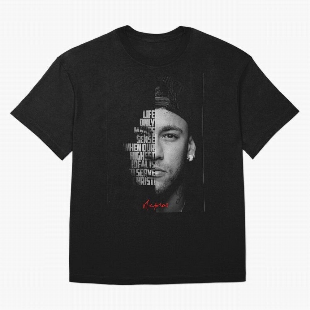 Black and white Neymar Jr quote. Classic T-Shirt Celebrate Football Dreams Across FIFA World Cup 2026 Group Stage Spirit, Connected to Argentina, France and Brazil, CR7, Football Festival Excitement, Trophy Ambitions, Country Rivalries and Star