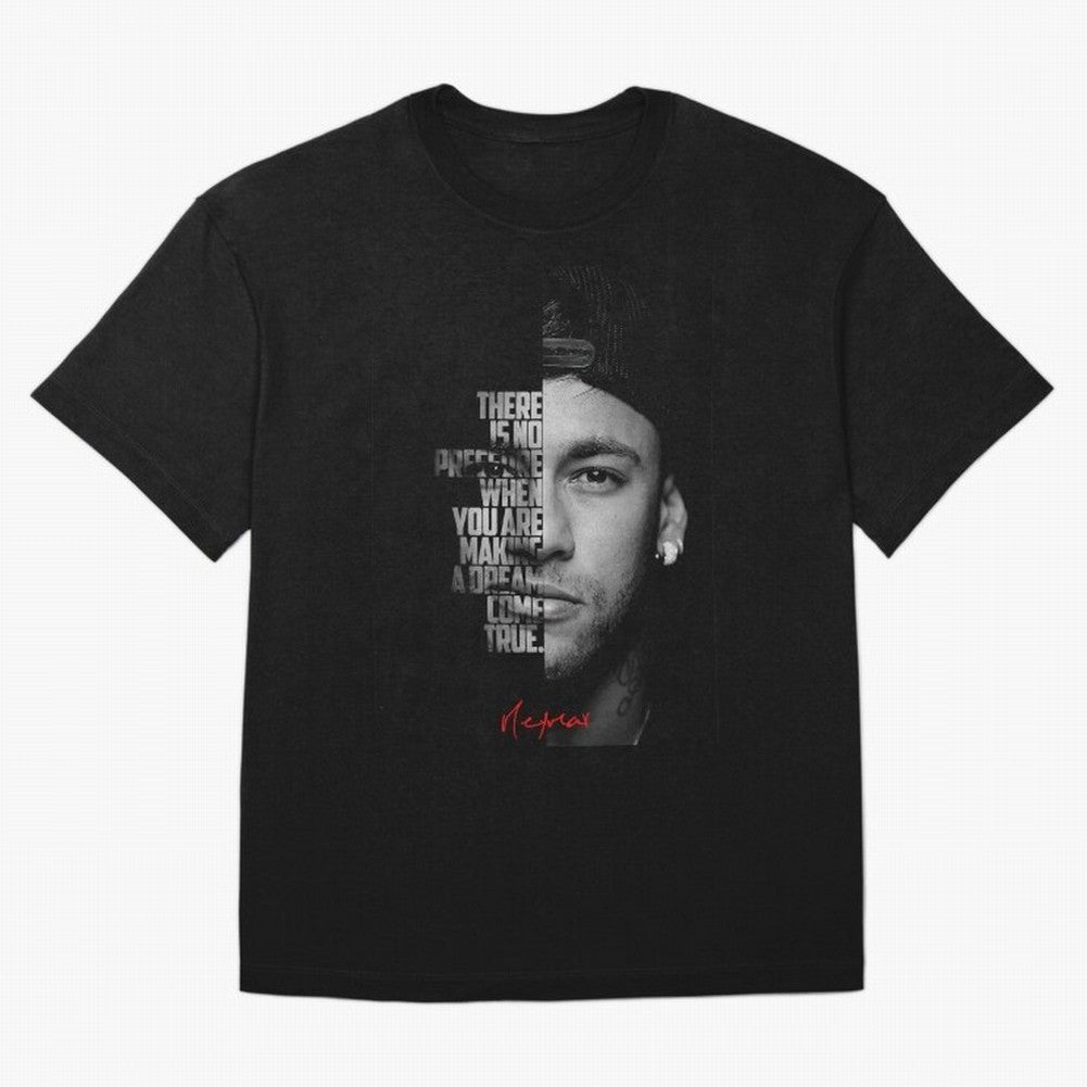 Black and white Neymar Jr quote. Classic T-Shirt Bring a Champion Mindset to the FIFA World Cup 2026 USA Canada Mexico Journey through Messi, Neymar and Mbappe Highlights, Spain and Netherlands Pride, Fan Favorite Moments, National Team Passion,