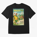 Brazil Rio de Janeiro Christ the Redeemer Sugarloaf Mountain FIFA World Cup 2026 Football Celebration Classic T-Shirt Feel International Energy from Global Football Passion for FIFA World Cup 2026, Connected to Haaland and Mbappe, Spain, Supporter