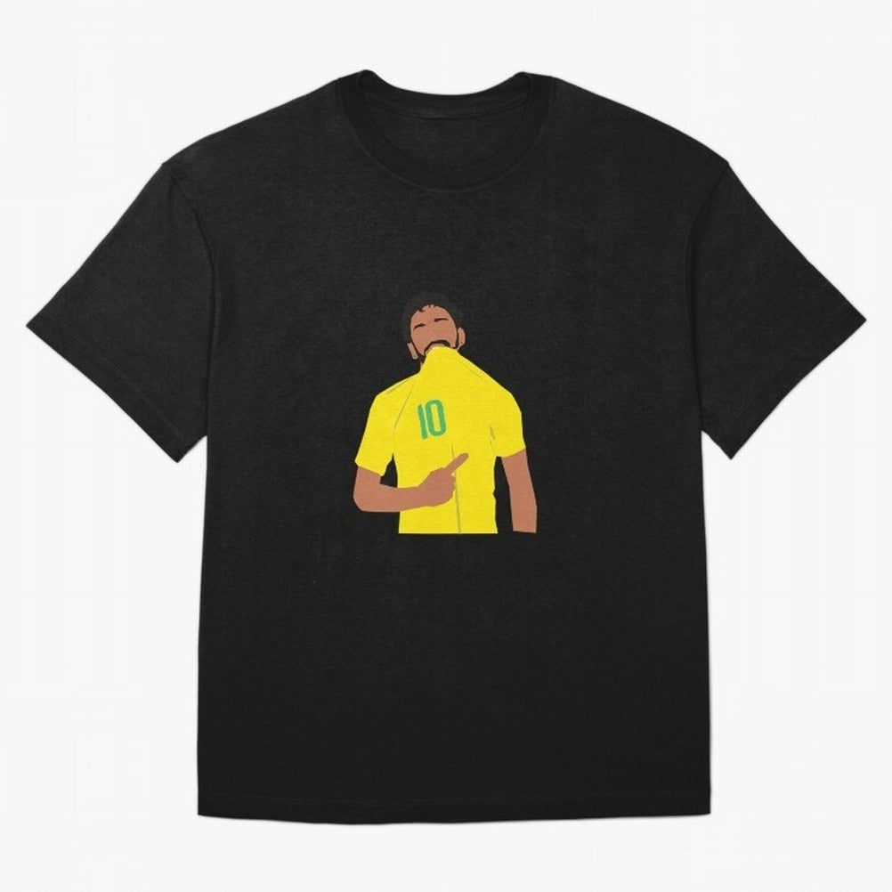 Neymar Jr Oversized T-Shirt Celebrate Classic Football Spirit in Global Football Passion for FIFA World Cup 2026 Group Stage, Highlighting Messi, Neymar and Mbappe, Argentina, Vintage Soccer Flavor, Modern Football Stars, National Flags and Final