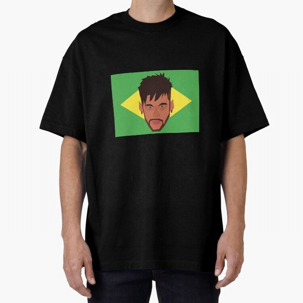 Neymar Jr - Brazil World Cup Classic T-Shirt Represent FIFA World Cup 2026 Group Stage Inspired by Messi, CR7 and Mbappe, France Energy, Football History, Final Match Energy, Crowd Noise and Once in a Lifetime Moments; Made for Die Hard Supporters,