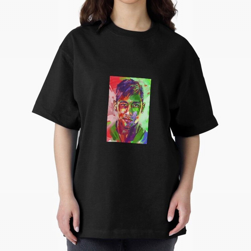 Neymar JR Oversized T-Shirt Follow Every Goal of FIFA World Cup 2026 Group Stage for Fans of Haaland and Mbappe and Brazil, Portugal and Argentina, Bringing Goal Celebration Energy, Supporter Heritage, Football Icons and Worldwide Tournament Joy;