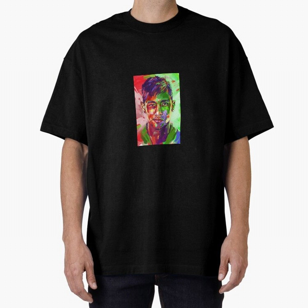 Neymar JR Oversized T-Shirt Follow Every Goal of FIFA World Cup 2026 Group Stage for Fans of Haaland and Mbappe and Brazil, Portugal and Argentina, Bringing Goal Celebration Energy, Supporter Heritage, Football Icons and Worldwide Tournament Joy;