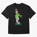 Neymar Junior - Design #n14 Classic T-Shirt Showcase Global Football Passion for FIFA World Cup 2026 USA Canada Mexico, with Messi, CR7 and Mbappe, Spain and Netherlands, Vintage Soccer Flavor, Modern Football Stars, National Flags and Final Night