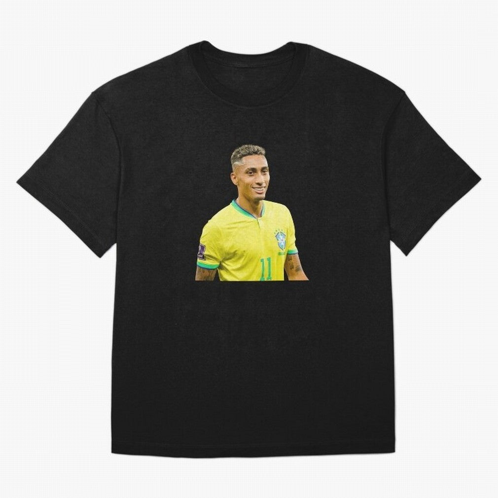 Raphinha Classic T-Shirt Share Global Football Passion for FIFA World Cup 2026, Highlighting Cristiano Ronaldo, Netherlands, Football Festival Excitement, Trophy Ambitions, Country Rivalries and Star Player Buzz; Perfect for Fans, Collectors,