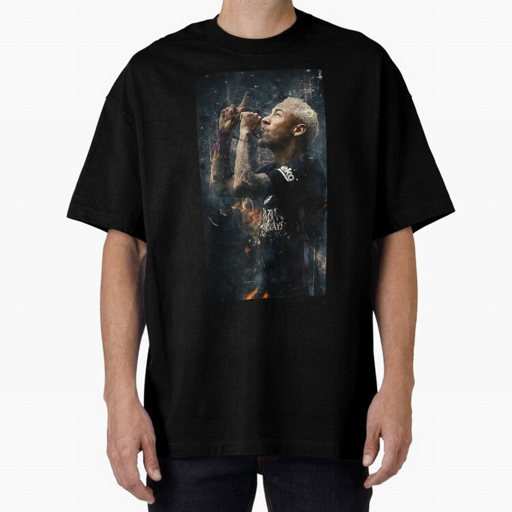 Neymar Junior - Design #o22 Oversized T-Shirt Support Your Favorite Stars during FIFA World Cup 2026 with Cristiano Ronaldo, Haaland and CR7, Argentina Energy, Champion Mindset, Group Stage Buzz, Knockout Tension and Passionate Fan Culture; Ideal