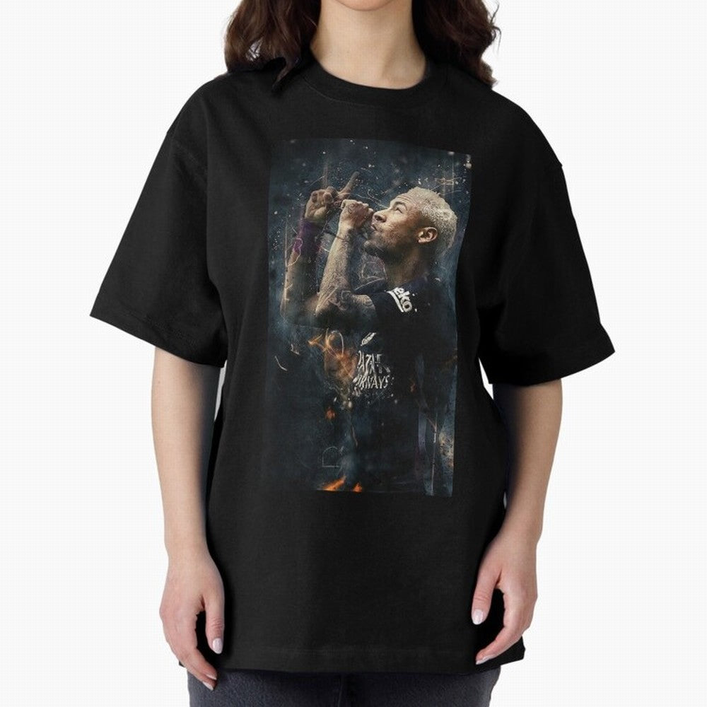 Neymar Junior - Design #o22 Oversized T-Shirt Support Your Favorite Stars during FIFA World Cup 2026 with Cristiano Ronaldo, Haaland and CR7, Argentina Energy, Champion Mindset, Group Stage Buzz, Knockout Tension and Passionate Fan Culture; Ideal