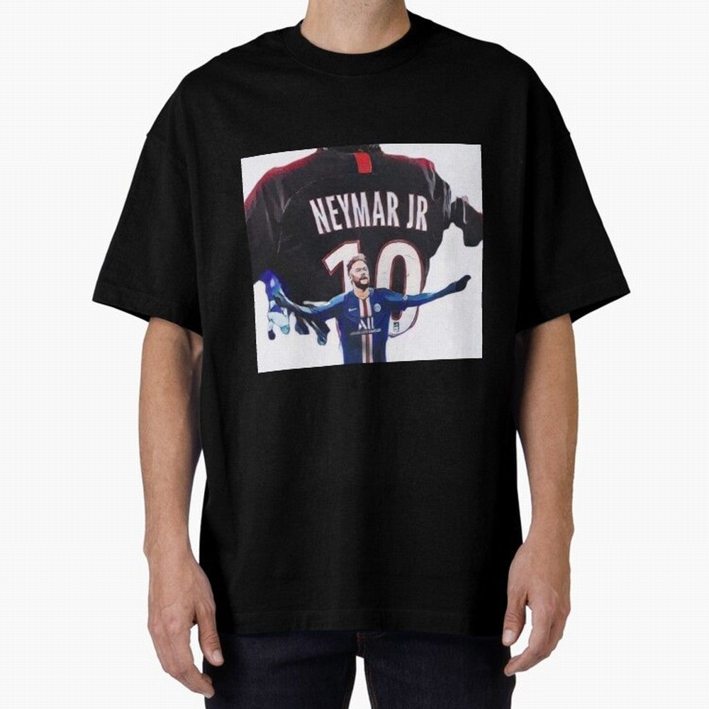 Neymar art - Neymar illustration T Shirt Classic T-Shirt Represent Match Day Hype around FIFA World Cup 2026 Group Stage, Messi, Neymar and Mbappe, England, Football History, Final Match Energy, Crowd Noise and Once in a Lifetime Moments; Great for