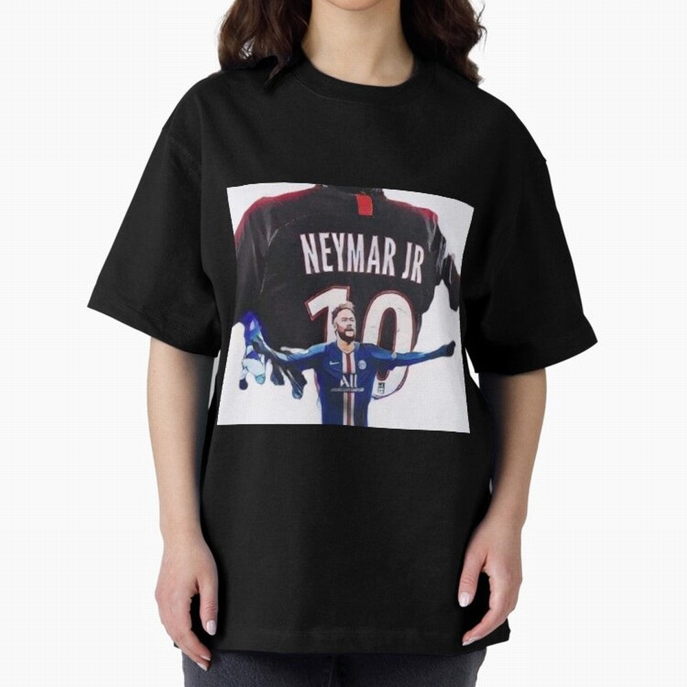 Neymar art - Neymar illustration T Shirt Classic T-Shirt Represent Match Day Hype around FIFA World Cup 2026 Group Stage, Messi, Neymar and Mbappe, England, Football History, Final Match Energy, Crowd Noise and Once in a Lifetime Moments; Great for