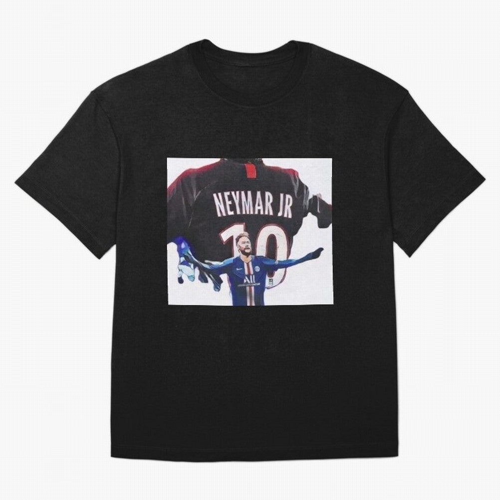 Neymar art - Neymar illustration T Shirt Classic T-Shirt Represent Match Day Hype around FIFA World Cup 2026 Group Stage, Messi, Neymar and Mbappe, England, Football History, Final Match Energy, Crowd Noise and Once in a Lifetime Moments; Great for