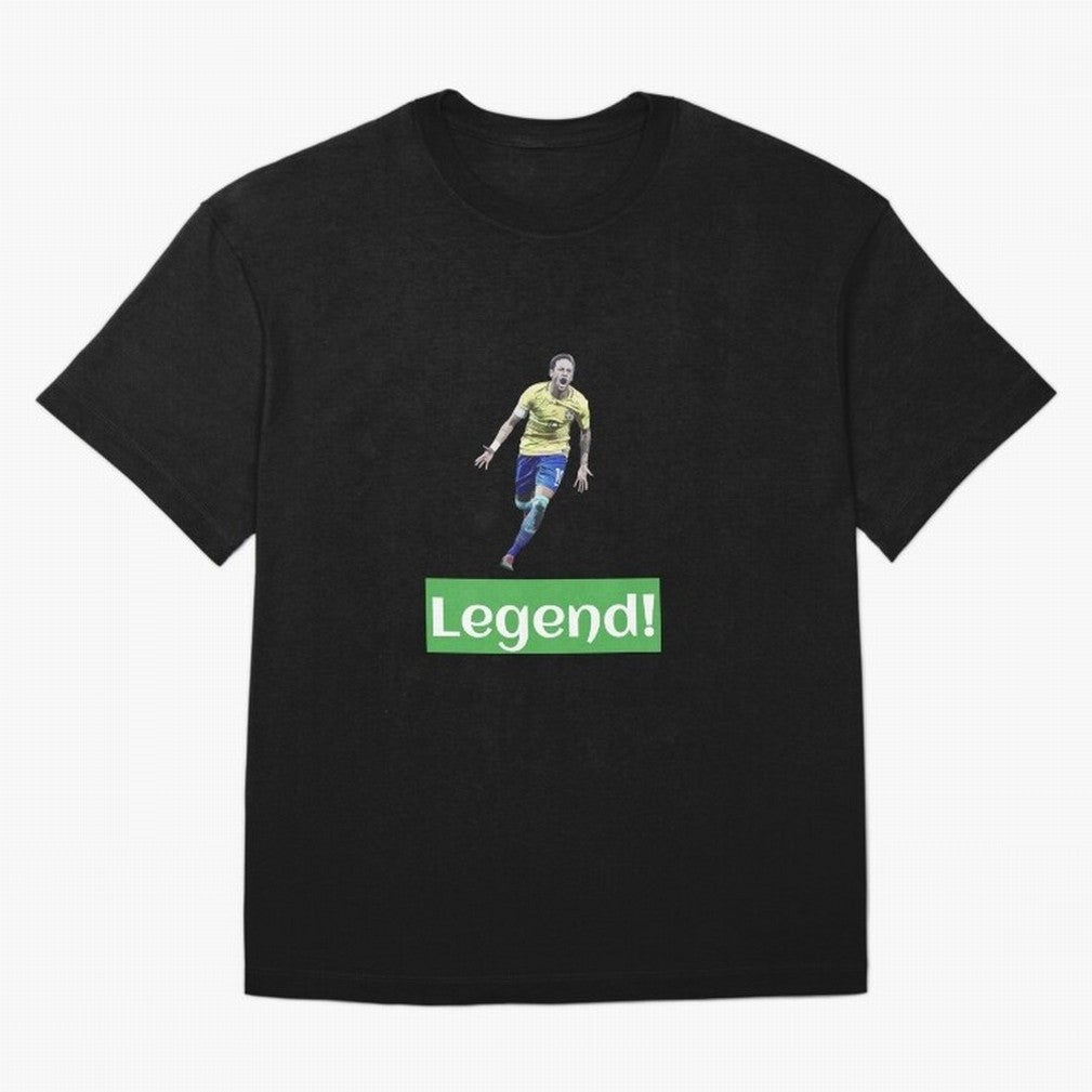 neymar art - neymar illustration T Shirt Oversized T-Shirt Show Fan Pride Across FIFA World Cup 2026 Spirit, Capturing Netherlands, Messi, Neymar and Mbappe, Vintage Soccer Flavor, Modern Football Stars, National Flags and Final Night Emotion;