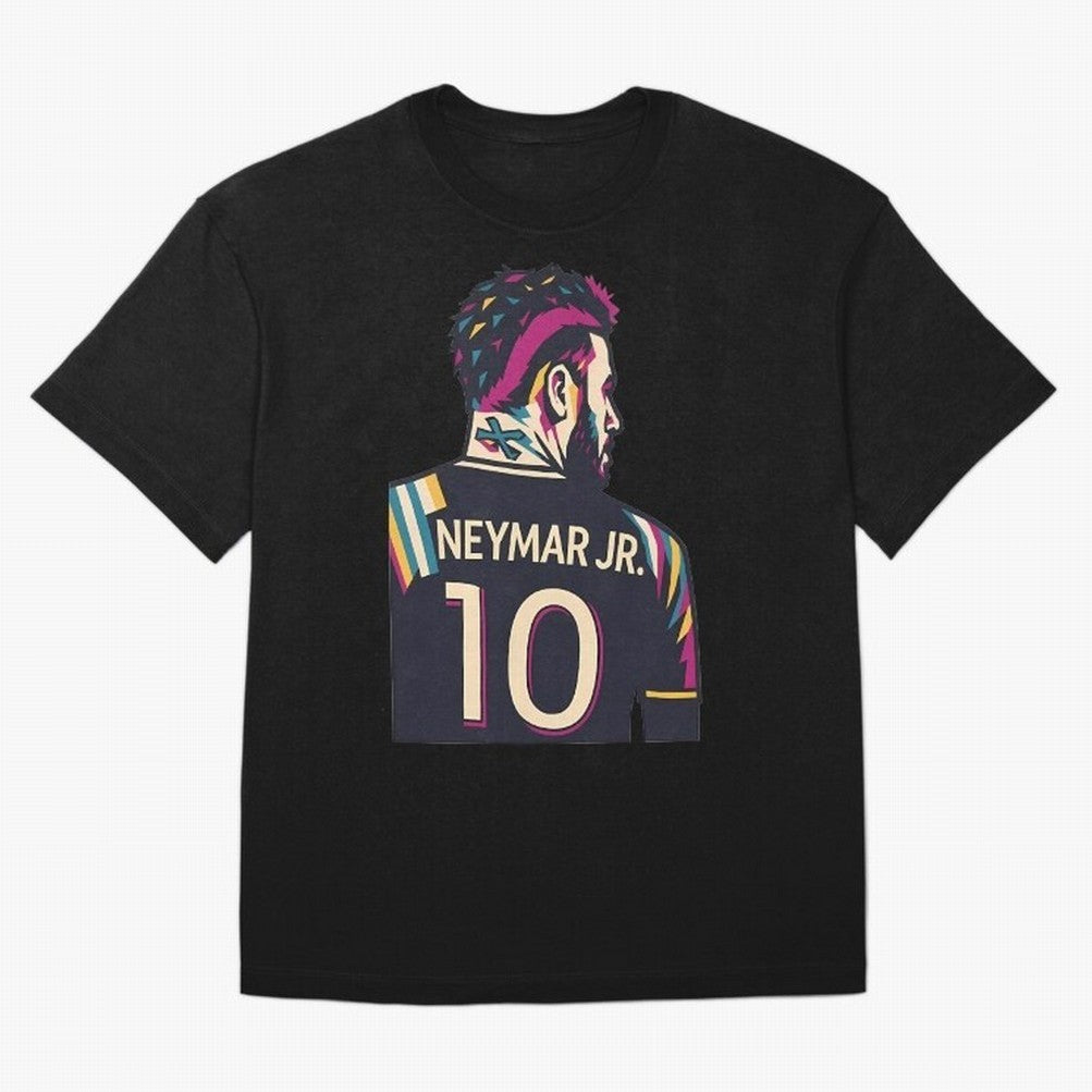 Neymar Jr. Number 10 Classic T-Shirt Bring Global Tournament Vibes to Match Day Hype around FIFA World Cup 2026, CR7 and Messi, Brazil, Match Day Excitement, Supporter Culture, Golden Goals and Global Football Passion; Made for Die Hard Supporters,