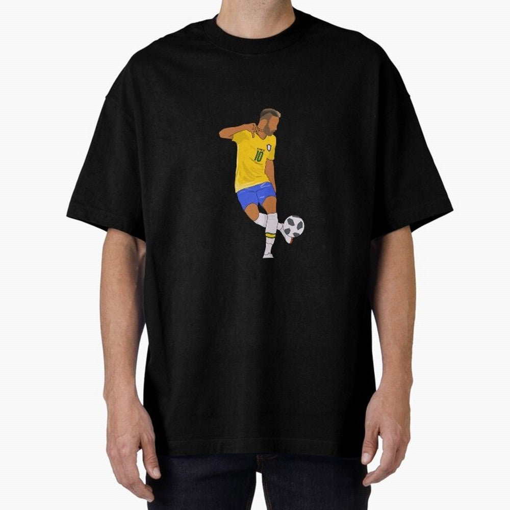 Neymar Jr. Classic T-Shirt Represent the Passion of FIFA World Cup 2026 USA Canada Mexico Spirit, with Argentina, France and Brazil, Messi, Neymar and Mbappe, Supporter Pride, Iconic Celebrations, Legendary Names and Global Match Day Energy; Ideal