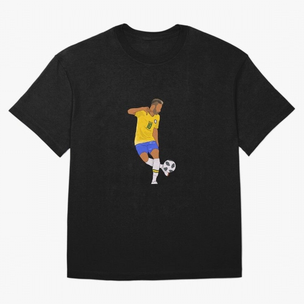Neymar Jr. Classic T-Shirt Represent the Passion of FIFA World Cup 2026 USA Canada Mexico Spirit, with Argentina, France and Brazil, Messi, Neymar and Mbappe, Supporter Pride, Iconic Celebrations, Legendary Names and Global Match Day Energy; Ideal