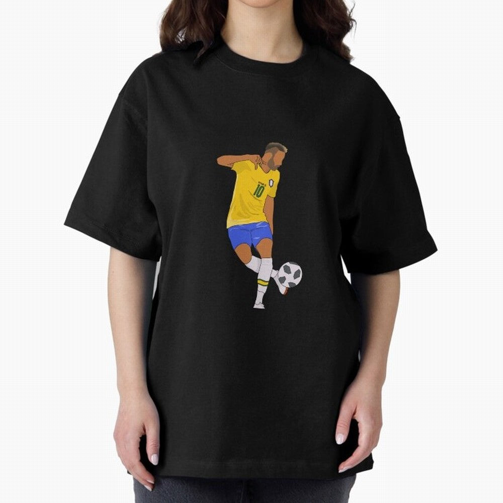 Neymar Jr. Classic T-Shirt Represent the Passion of FIFA World Cup 2026 USA Canada Mexico Spirit, with Argentina, France and Brazil, Messi, Neymar and Mbappe, Supporter Pride, Iconic Celebrations, Legendary Names and Global Match Day Energy; Ideal