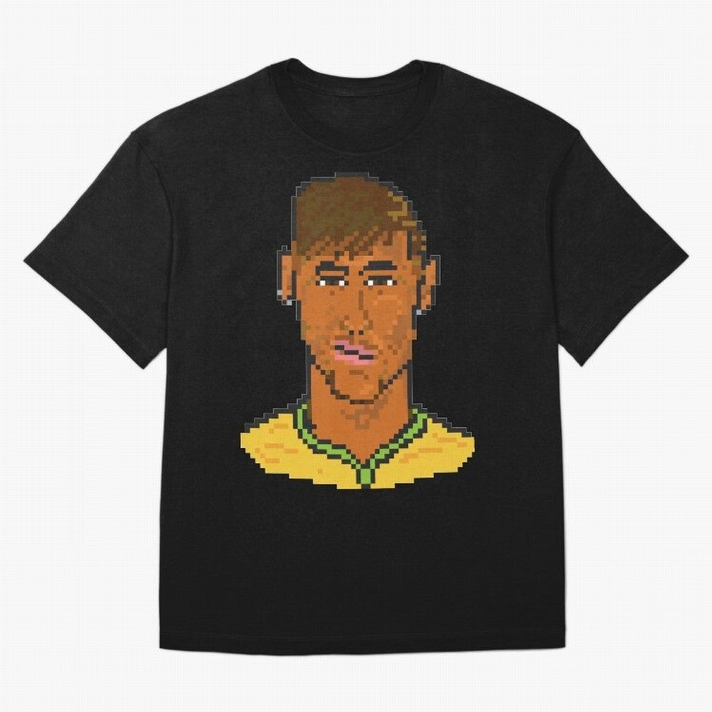 Neymar Jr Oversized T-Shirt Keep the Match Day Mood of the FIFA World Cup 2026 USA Canada Mexico Journey through CR7 Highlights, England Pride, Classic Soccer Heritage, Championship Pressure, Fan Loyalty and International Pride; Perfect for