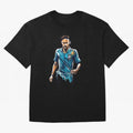Neymar Jr watercolor drawing Classic T-Shirt Make Every Kick Count in Match Day Hype around FIFA World Cup 2026 Group Stage, Mbappe and Neymar, Argentina, France and Brazil, Retro Football Energy, Iconic Rivalries, Trophy Chase Drama and Stadium