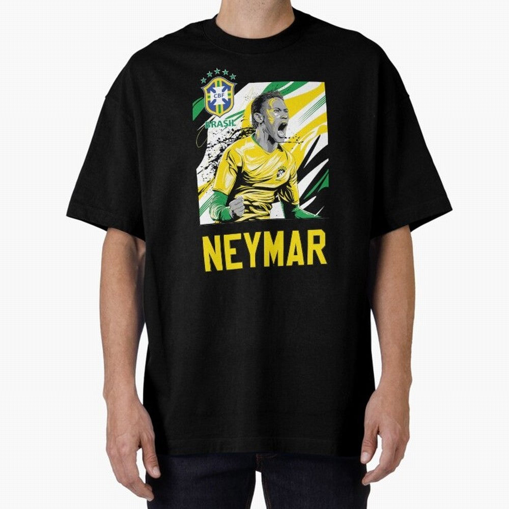 Neymar Jr Essential T-Shirt Honor FIFA World Cup 2026 USA Canada Mexico for Fans of Messi, CR7 and Mbappe and England and Germany, Bringing Stadium Chants, National Pride, Trophy Dreams and Unforgettable Football Memories; Made for Collectors Who
