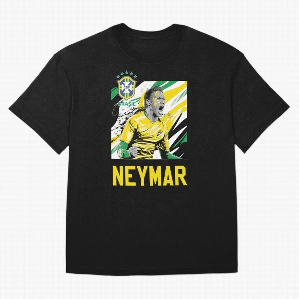 Neymar Jr Essential T-Shirt Honor FIFA World Cup 2026 USA Canada Mexico for Fans of Messi, CR7 and Mbappe and England and Germany, Bringing Stadium Chants, National Pride, Trophy Dreams and Unforgettable Football Memories; Made for Collectors Who