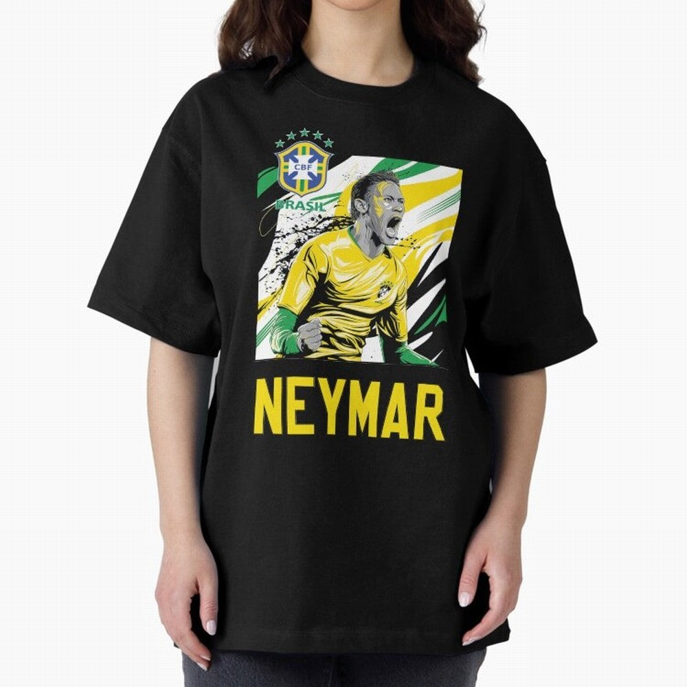 Neymar Jr Essential T-Shirt Honor FIFA World Cup 2026 USA Canada Mexico for Fans of Messi, CR7 and Mbappe and England and Germany, Bringing Stadium Chants, National Pride, Trophy Dreams and Unforgettable Football Memories; Made for Collectors Who
