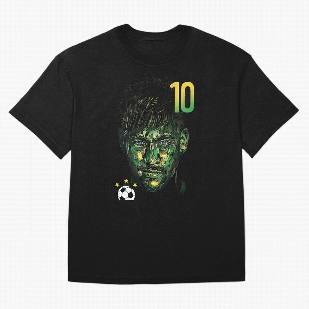 Neymar Jr. Oversized T-Shirt Bring Stadium Energy to Global Football Passion for FIFA World Cup 2026 Group Stage, Connected to Neymar, Haaland and Cristiano Ronaldo, Brazil, Football Passion, Legendary Performances, Festival Vibes and Supporter