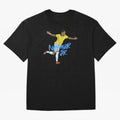 Neymar Jr. Classic T-Shirt Celebrate Supporters United by Global Football Passion for FIFA World Cup 2026, with Haaland and Mbappe, England and Germany, Sports Nostalgia, International Competition, Famous Players and Unforgettable Victories; Ideal