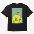 Neymar Jr Oversized T-Shirt Bring Stadium Energy to FIFA World Cup 2026 USA Canada Mexico for Fans of Neymar, Haaland and Cristiano Ronaldo and Portugal, Bringing Sports Nostalgia, International Competition, Famous Players and Unforgettable