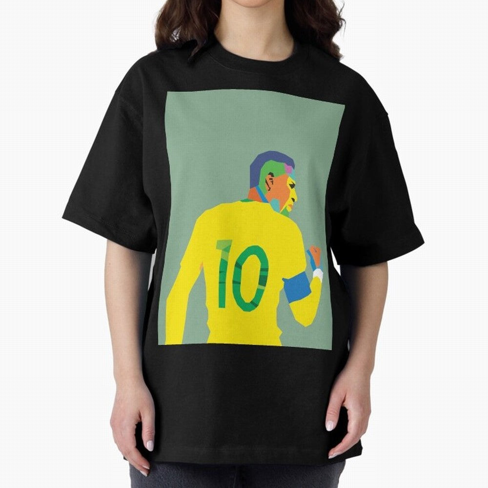 Neymar Jr Oversized T-Shirt Bring Stadium Energy to FIFA World Cup 2026 USA Canada Mexico for Fans of Neymar, Haaland and Cristiano Ronaldo and Portugal, Bringing Sports Nostalgia, International Competition, Famous Players and Unforgettable