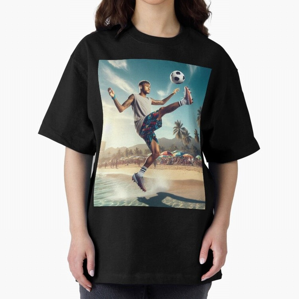 Neymar Junior Playing on Beach Classic T-Shirt Celebrate the Next Chapter of FIFA World Cup 2026 USA Canada Mexico with Neymar, France and Portugal Energy, Champion Mindset, Group Stage Buzz, Knockout Tension and Passionate Fan Culture; Made for