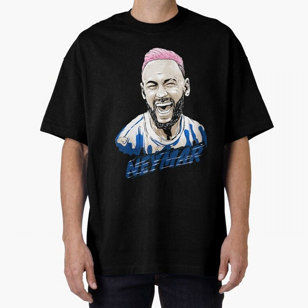 neymar superstar in paris Oversized T-Shirt Create FIFA World Cup 2026 Group Stage for Fans of Messi, CR7 and Mbappe and England, Bringing Football Passion, Legendary Performances, Festival Vibes and Supporter Community; Ideal for Passionate Fans